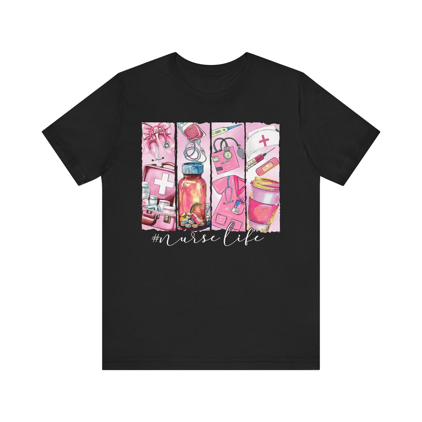 #NurseLife Unisex Jersey Tee - Perfect Gift for Nurses and Healthcare Workers