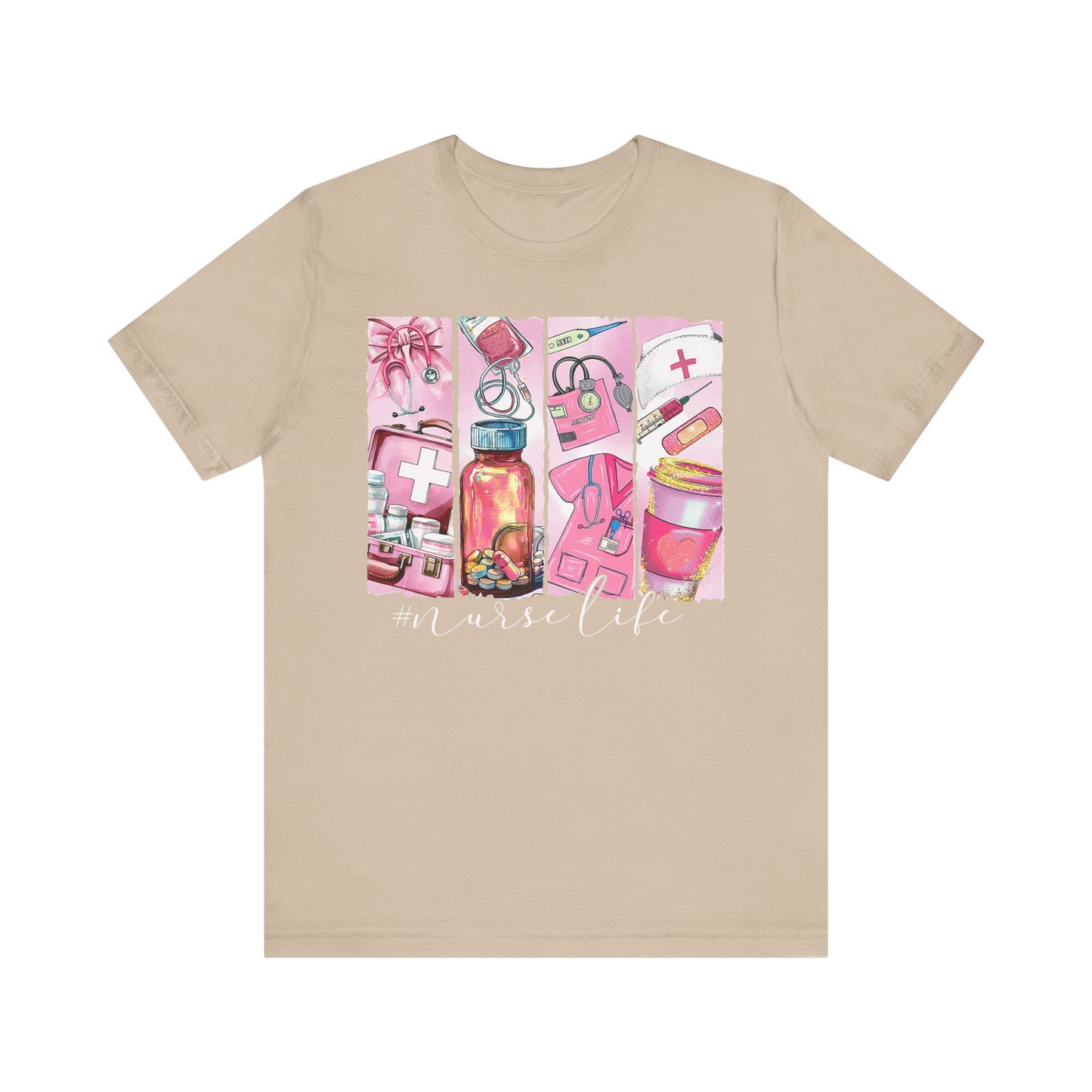 #NurseLife Unisex Jersey Tee - Perfect Gift for Nurses and Healthcare Workers