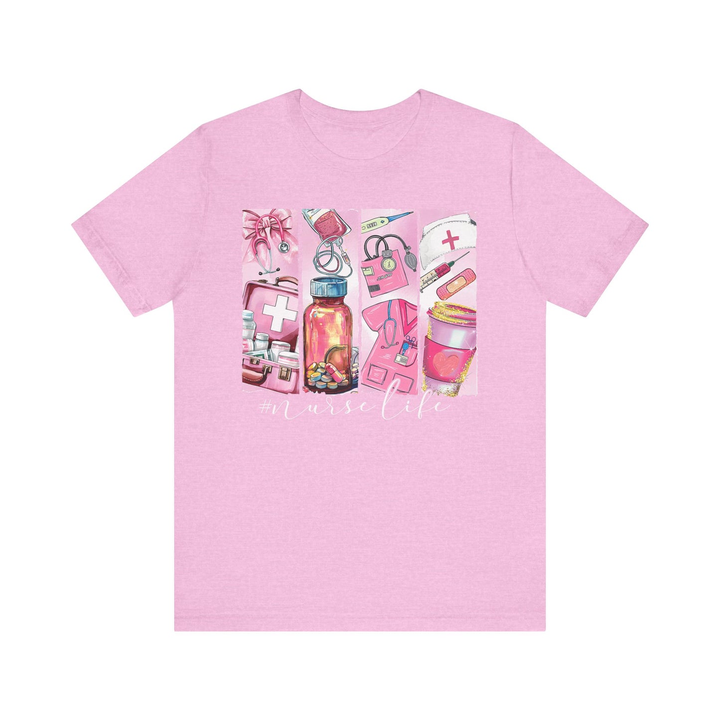 #NurseLife Unisex Jersey Tee - Perfect Gift for Nurses and Healthcare Workers