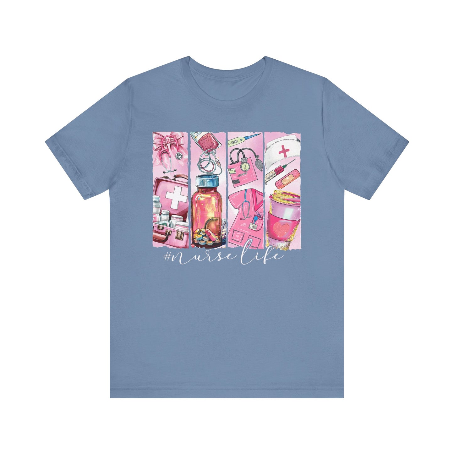 #NurseLife Unisex Jersey Tee - Perfect Gift for Nurses and Healthcare Workers