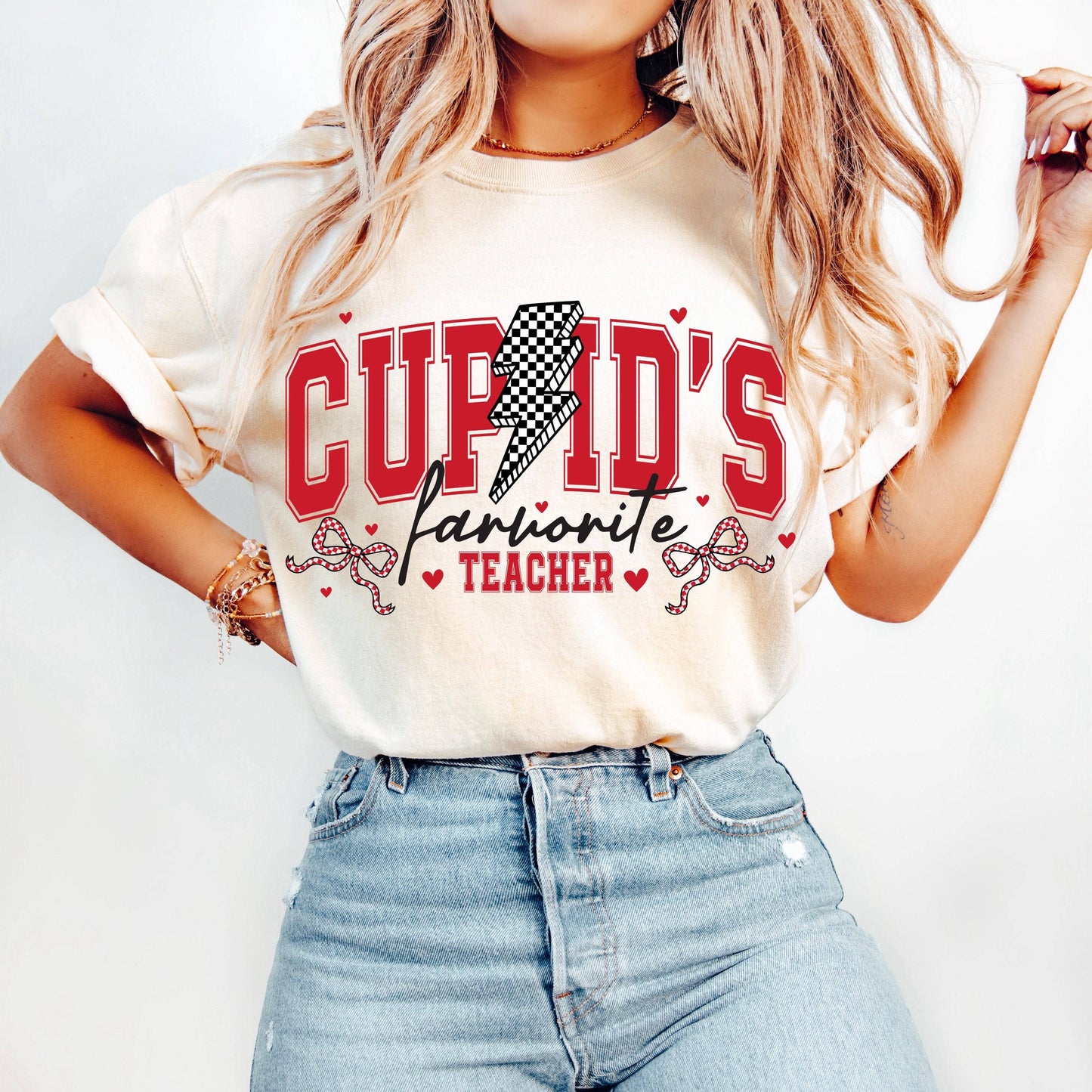 Cupid's Favorite Teacher T-Shirt