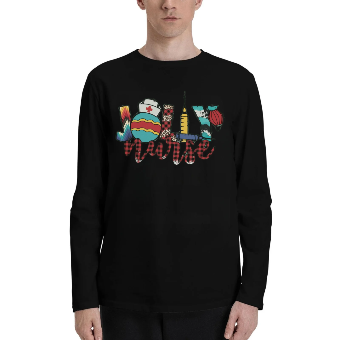 Jolly Nurse Long Sleeve T-shirt