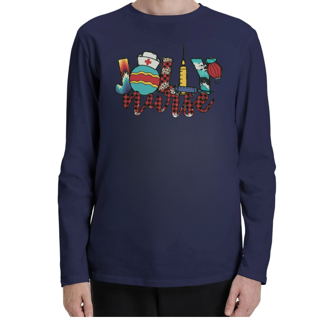 Jolly Nurse Long Sleeve T-shirt