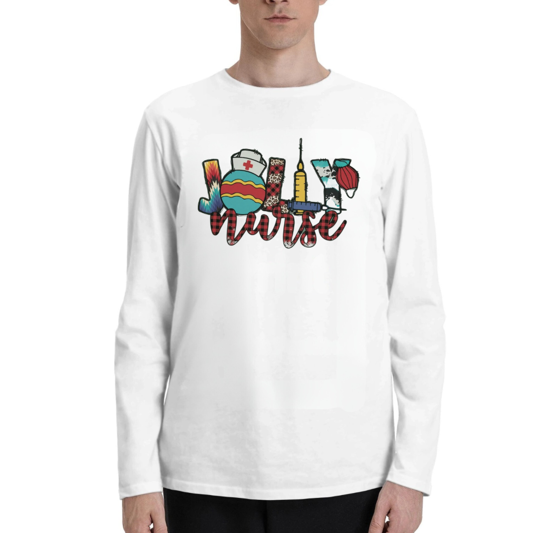 Jolly Nurse Long Sleeve T-shirt