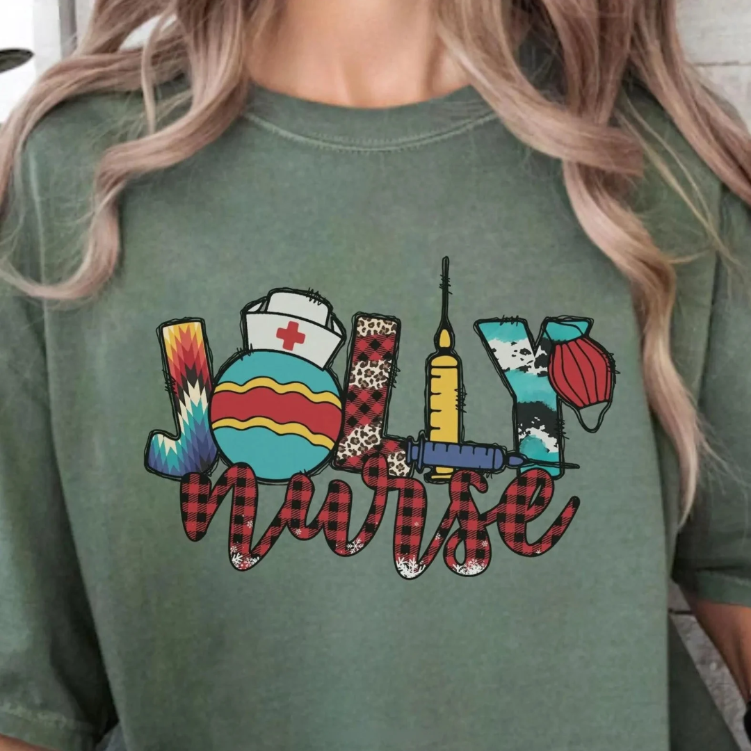 Jolly Nurse Long Sleeve T-shirt