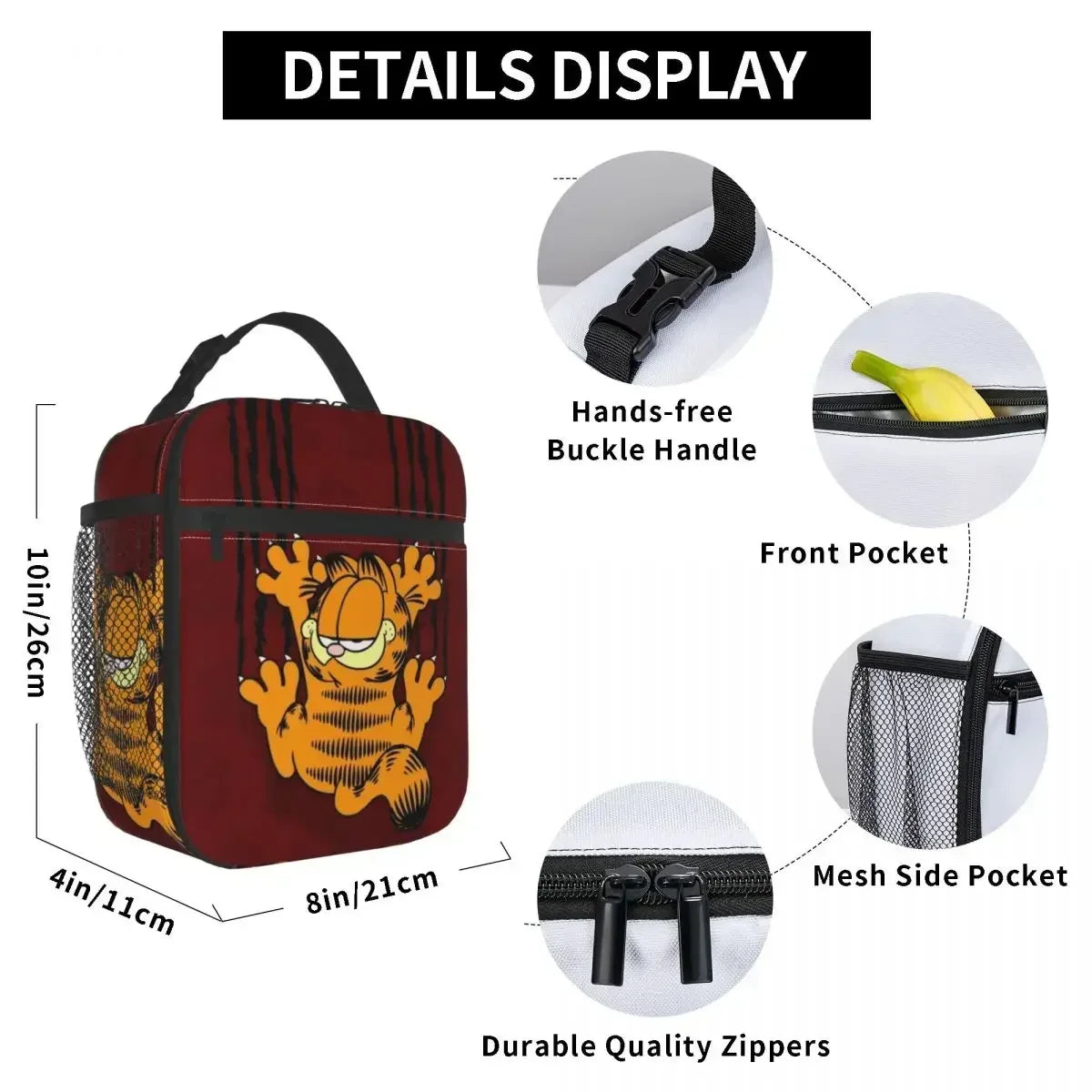 Garfield Insulated Lunch Bag