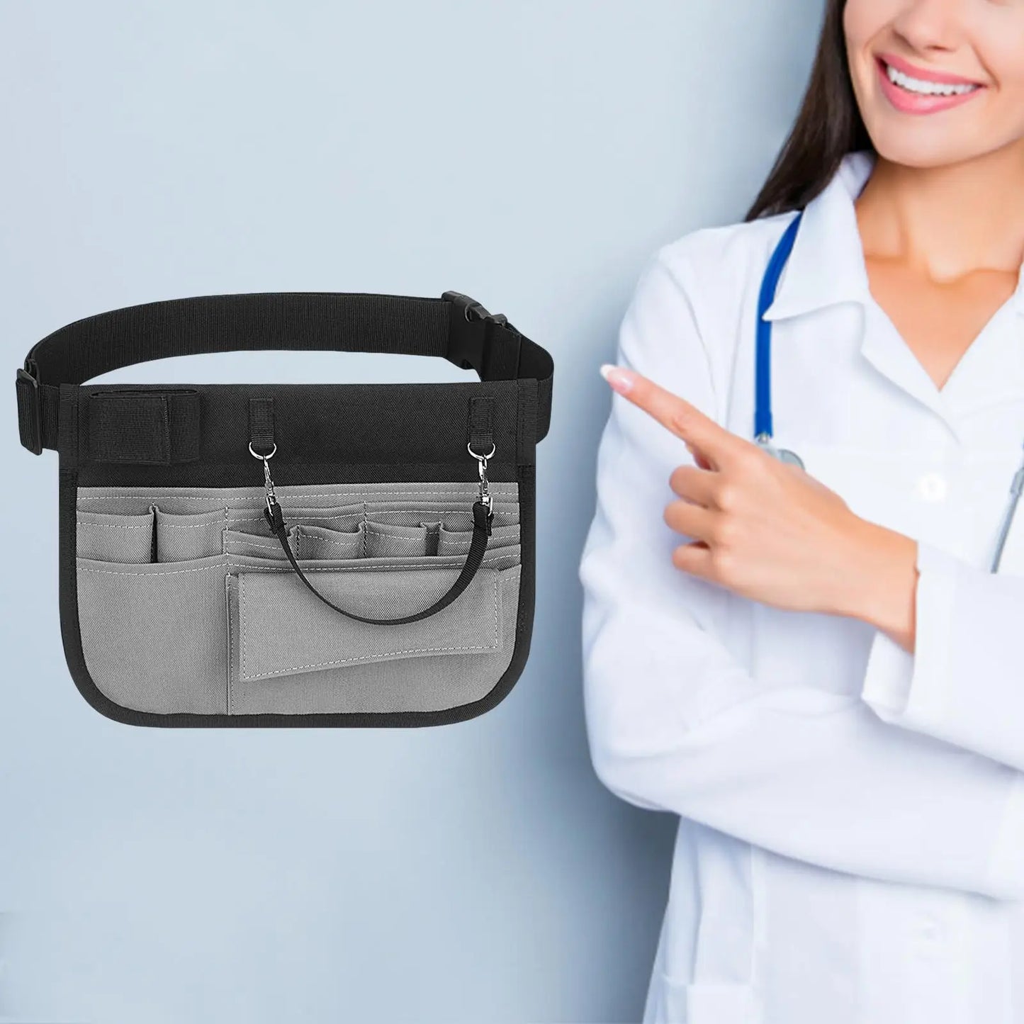 Small Professional Organizer Waist Bag for Tools and Accessories